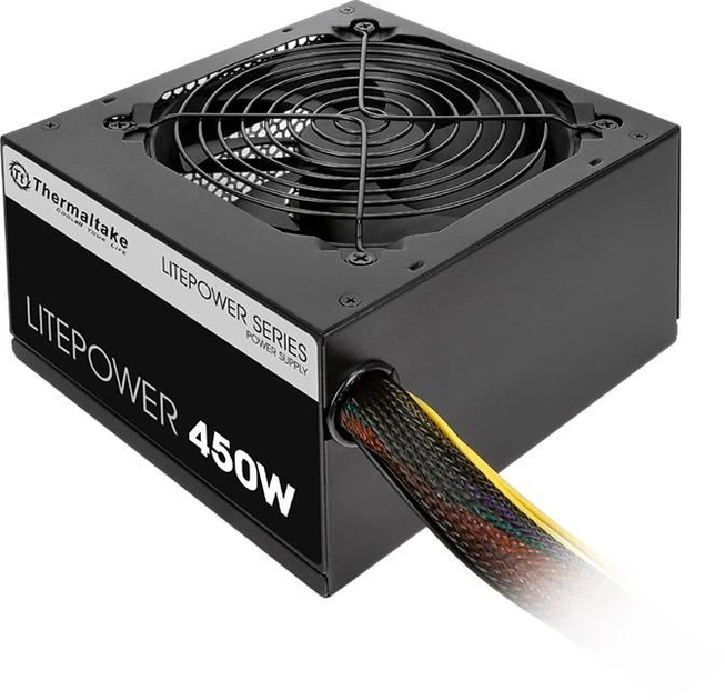 Zasilacz Thermaltake Litepower 450W (PS-LTP-0450NPCNEU-2) - Zdjęcie 1 Zasilacz Thermaltake Litepower 450W (PS-LTP-0450NPCNEU-2) - obraz 1