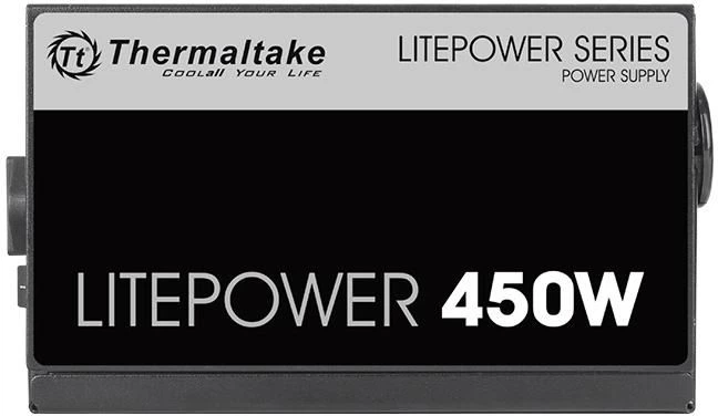 Zasilacz Thermaltake Litepower 450W (PS-LTP-0450NPCNEU-2) - Zdjęcie 2 Zasilacz Thermaltake Litepower 450W (PS-LTP-0450NPCNEU-2) - obraz 2