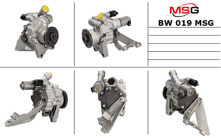 Насос ГУР новий BMW 1 (E81) 06-12,3 (E90) 05-11,3 Touring (E91) 05-,3 кабріо (E93) 07, MSG, bw019 - зображення 1