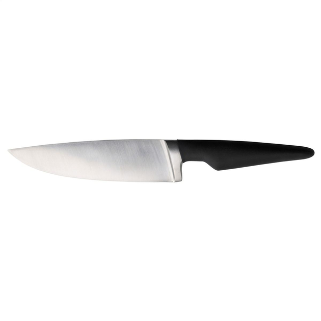 Кухонный нож поварской IKEA VÖRDA 17 см Черный (802.892.43) - изображение 1