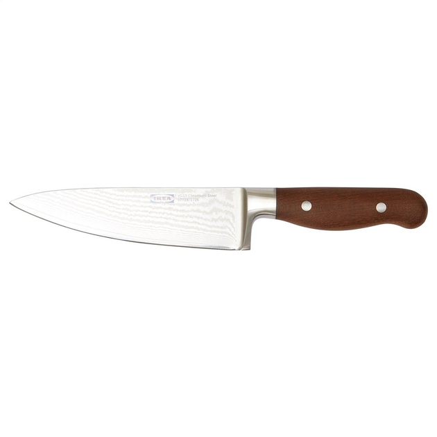 Кухонный нож поварской IKEA BRILJERA 16 см Коричневый (102.575.80) - изображение 1