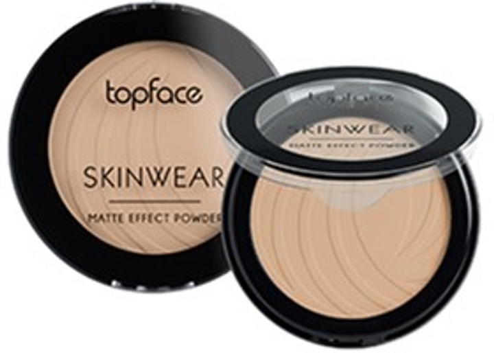 Акція на Пудра компактна TopFace Skin Wear Matte Effect PT265 №5 від Rozetka