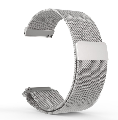 Металевий ремінець MiJobs 20 мм для Amazfit Bip Lite S U/ GTS 2 3 4 Mini / GTR (42 mm) / 2, Samsung Galaxy Watch / Active 2 (40 mm) / Gear S4 (42 mm), Huawei GT2 (42 mm) міланська петля Срібний 1565P - Фото 2 Металевий ремінець MiJobs 20 мм для Amazfit Bip Lite S U/ GTS 2 3 4 Mini / GTR (42 mm) / 2, Samsung Galaxy Watch / Active 2 (40 mm) / Gear S4 (42 mm), Huawei GT2 (42 mm) міланська петля Срібний 1565P - зображення 2