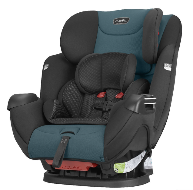 Автокресло Evenflo® Symphony Sport цвет - Blue Horizon (группа от 2,2 до 49,8 кг) без изофикс 032884199655 - изображение 6