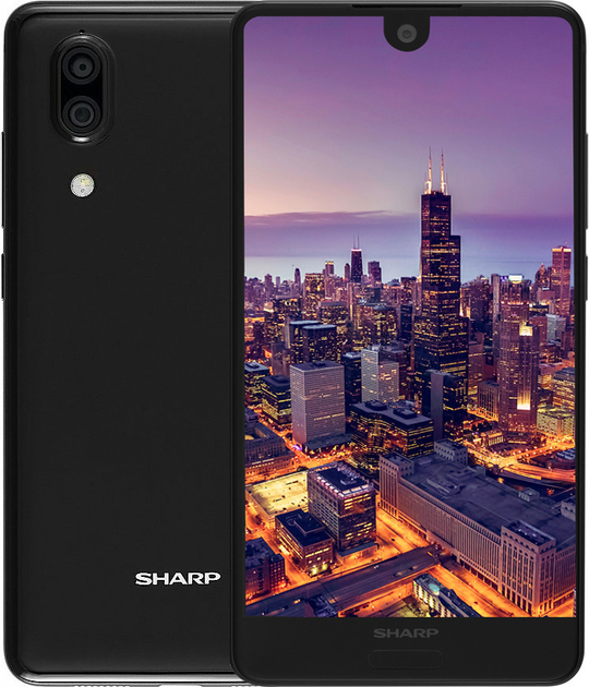 Мобильный телефон Sharp Aquos C10 4/64GB Black – фото, отзывы ...