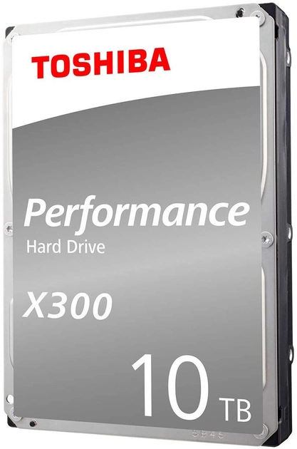Жесткий диск Toshiba High-Performance X300 10TB 7200rpm 256MB HDWR11AUZSVA 3.5" SATA III - изображение 1
