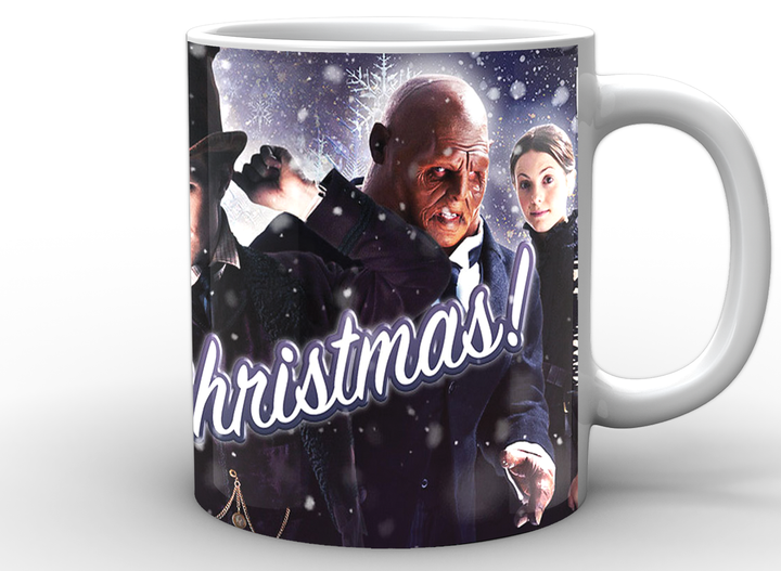 Кружка GeekLand белая Доктор Кто Doctor Who Доктор Кто Merry Christmas DW.02.013.190 - изображение 2