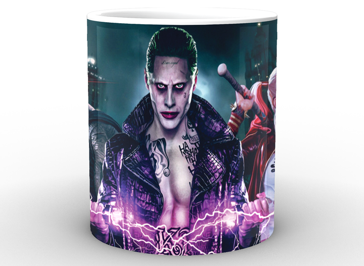 Кружка GeekLand белая Джокер Joker Харли Квин, Бэтмен JK.02.013 - изображение 2