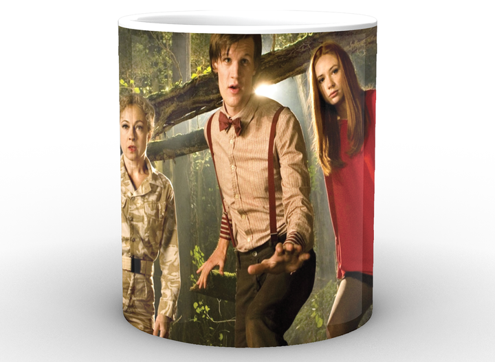 Кружка GeekLand біла Лікар Хто Doctor Who Лікар хто на тлі лісу DW.02.026 - зображення 3