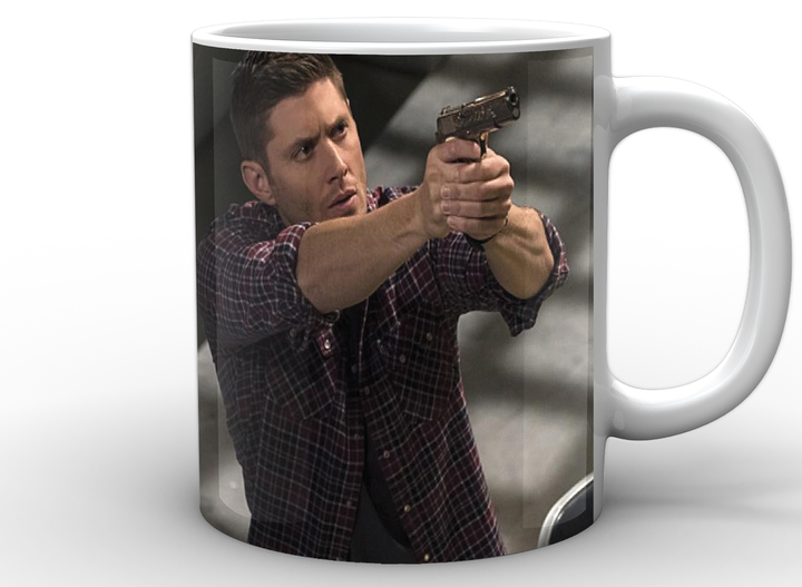 Кружка GeekLand белая Сверхъестественное Supernatural Винчестеры с оружием SN.02.028 - Фото 1 Кружка GeekLand белая Сверхъестественное Supernatural Винчестеры с оружием SN.02.028 - изображение 1