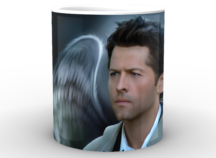 Кружка GeekLand белая Сверхъестественное Supernatural Castiel Angel SN.02.018.608 - изображение 2