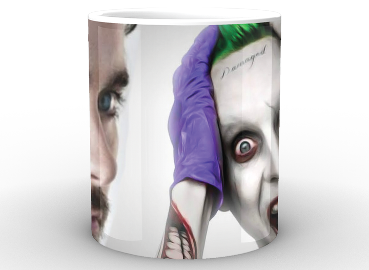 Кружка GeekLand белая Джокер Joker без грима JK.02.018 - изображение 2