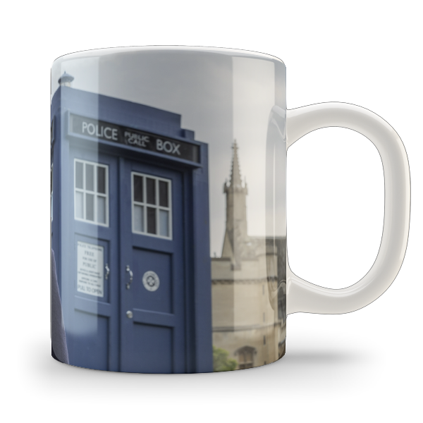 Кружка GeekLand белая Доктор Кто Doctor Who Доктор Кто Двенадцатый Доктор DW.02.068 - изображение 2