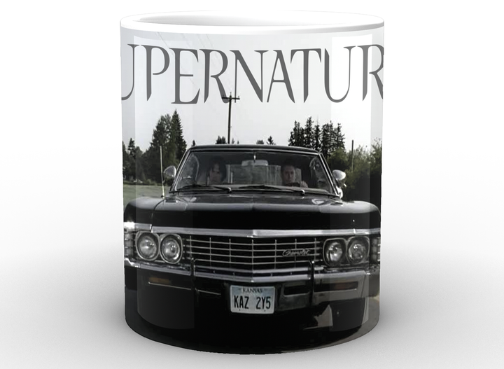 Кружка GeekLand біла Надприродне Supernatural Імпала Надприродне SN.02.050 - зображення 2