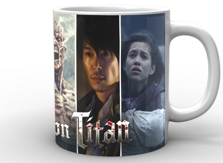 Кружка Geek Land белая Атака Титанов Attack on Titan герои AT.02.002 - изображение 3