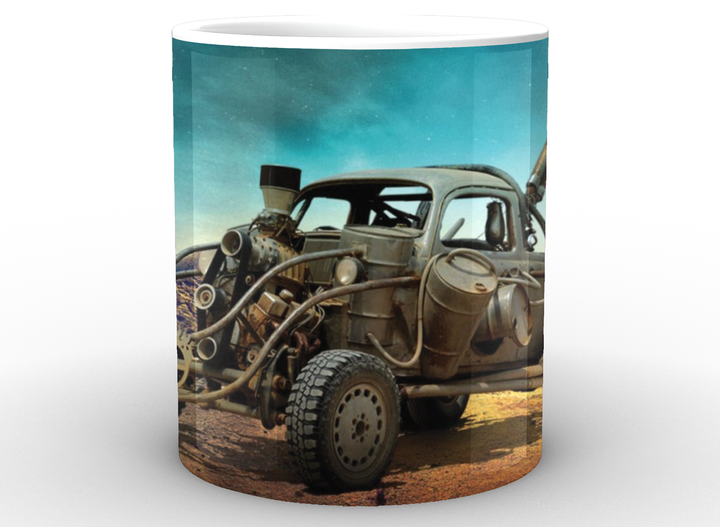 Кружка GeekLand белая Безумный макс Mad Max Fury Road Vehicle Guide MM.02.018 - изображение 2