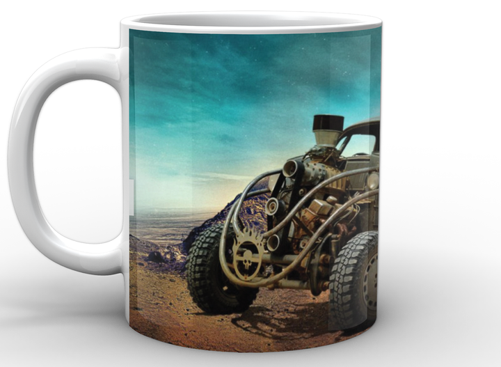 Кружка GeekLand белая Безумный макс Mad Max Fury Road Vehicle Guide MM.02.018 - изображение 3