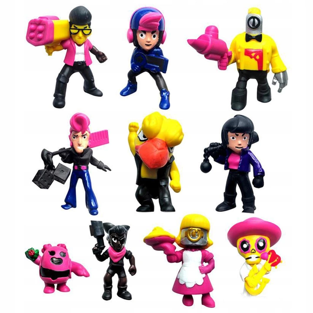 Набор фигурок коллекционный Brawl Stars 10 шт (8405112159) – фото ...