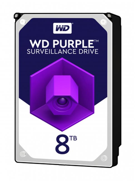 Жесткий диск HDD 3.5" SATA 8.0TB WD Purple 7200rpm 256MB (WD82PURZ ...