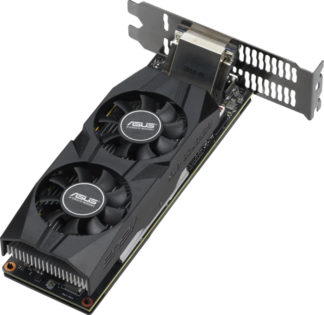 Видеокарта Asus PCI-Ex GeForce GTX 1650 Low Profile OC 4GB GDDR5