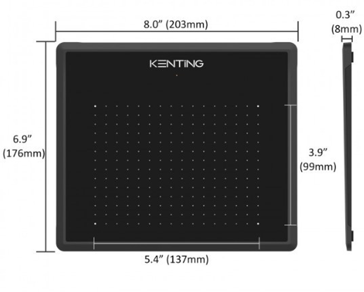 Графический планшет kenting k5540 обзор