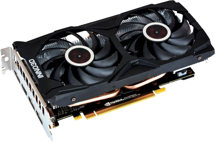 Видеокарта INNO3D PCI-Ex GeForce RTX 2060 Gaming OC X2 6GB GDDR6