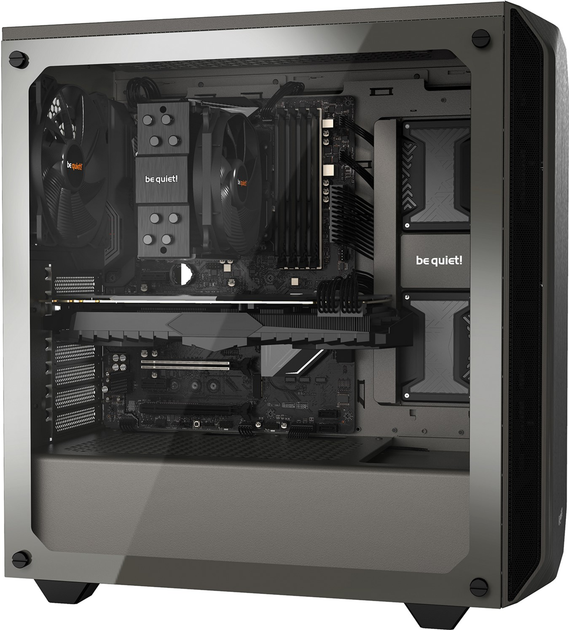 Корпус be quiet! Pure Base 500 Window Metallic Gray (BGW36) - зображення 8