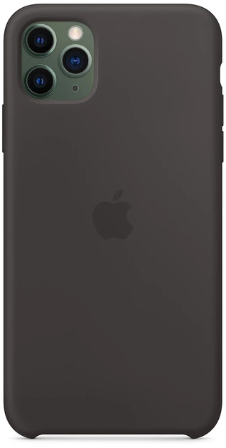 Etui Apple Silicone Case do Apple iPhone 11 Pro Max Black (MX002) - obraz 3