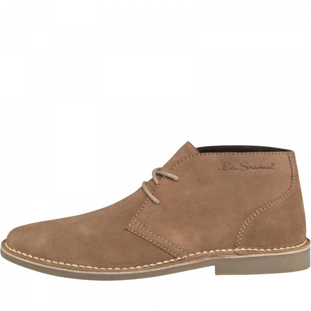 Ben sherman on sale desert boots sand