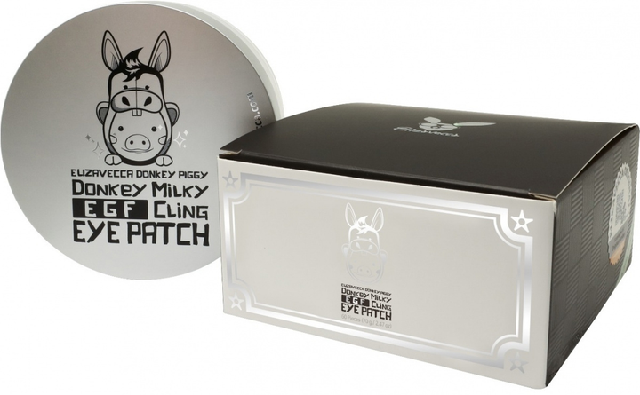 Патчи Elizavecca Donkey Piggy Milky EGF Cling Eye Patch с молочными ...