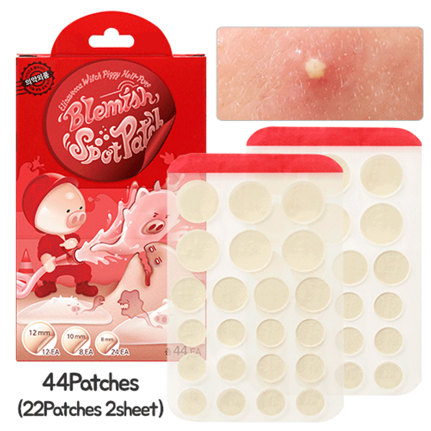 Точечные патчи от прыщей Elizavecca Witch Piggy Hell-Pore Blemish Spot ...