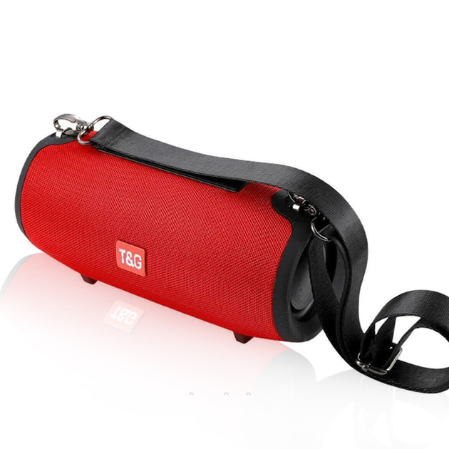 Портативна колонка Bluetooth T&G TG-125 червона – фото, отзывы ...