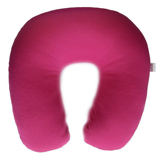 Дорожная подушкаподголовник Memory Foam Travel Pillow Розовая (1000738