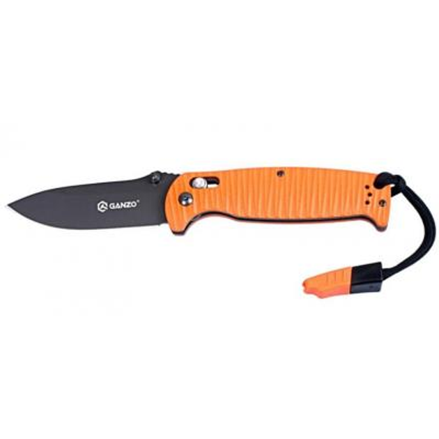Нож Ganzo G7413P-OR-WS оранжевый (G7413P-OR-WS) - изображение 1
