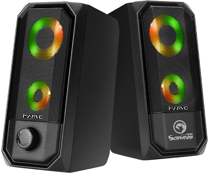 Акустична система Marvo SG-265 Multi-LED USB - зображення 1