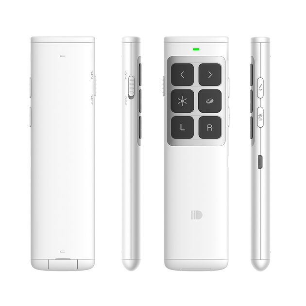 Презентер беспроводной с лазерной указкой Doosl Air Mouse белый (DSIT014-WT) - изображение 2