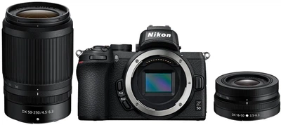 Фотоаппарат Nikon Z50 + DX 16-50mm VR + DX 50-250mm VR Kit (VOA050K002)