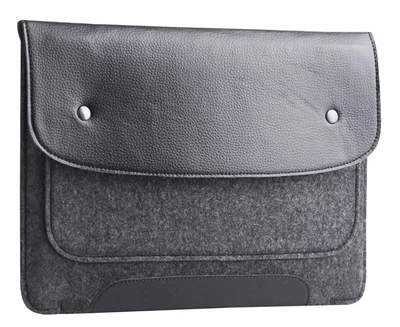 Чохол-конверт з повсті CaseFashion для Macbook Air/Pro 13.3" Мodel 15 grey