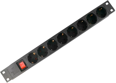 Мережевий фільтр Cor-X PDU19-8E-LS 1.8 м 8 розеток (DS055557)