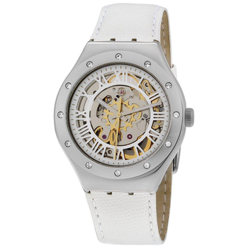 Жіночий годинник Swatch Rosetta Bianca YAS109 Silver White (1041789648)