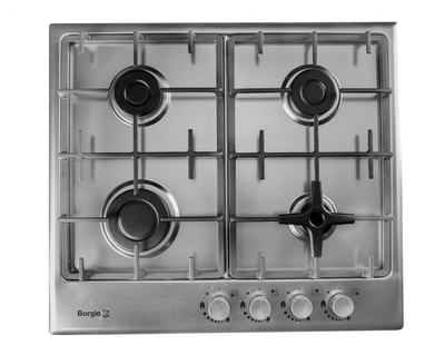 Варильна поверхня газова BORGIO 6721-17 (Linen Inox)