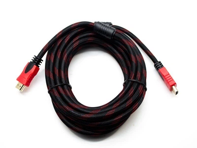 Кабель HDMI Eurosky 5м плетений з феритовими фільтрами