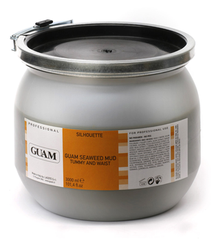Грязьова маска з водоростей для живота і талії GUAM Seaweed Mud Tummy and Waist 3000 мл (4000 г)
