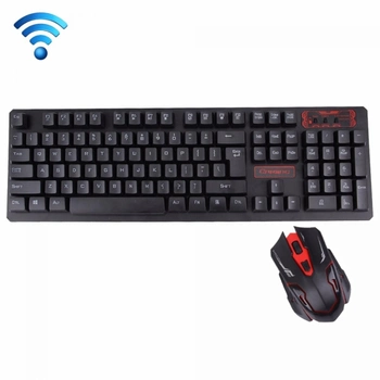 Беспроводная игровая клавиатура и мышь GBX UKC HK-6500 (005760)