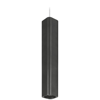 Подвес светодиодный Maxus 6W теплый свет, 280MM квадратный (1-FPL-007-02-S-BK)