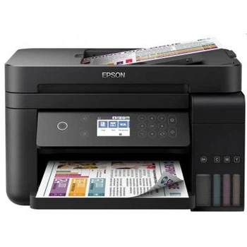 Багатофункціональний пристрій A4 Epson EcoTank L6170 ( 4color/сканер/копір/факс, Wi-Fi, Ethernet/USB) Фабрика Друку (C11CG20404)