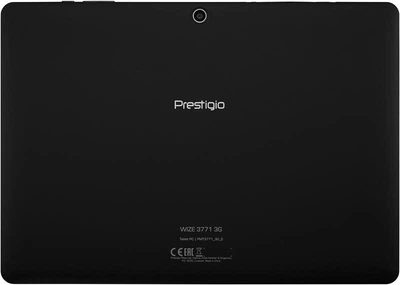 Планшетний ПК Prestigio Wize 3771 3G Black (PMT3771_3G_D); 10.1" (1280x800) IPS / MediaTek MT8321 / RAM 1 ГБ / 16 ГБ вбудованої + microSD до 32 ГБ / камера 2 Мп + 0.3 Мп / 3G (UMTS) / Wi-Fi, Bluetooth / GPS / Android 8.0 (Oreo) / 243.1 х 172.5 x 9.65 мм,