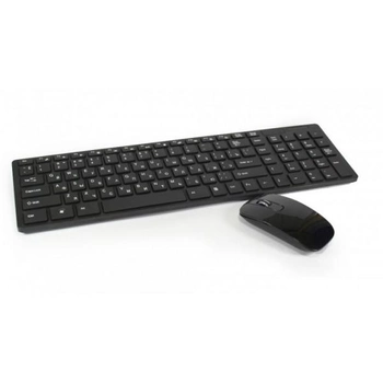 Беспроводный комплект (клавиатура и мышка) FLP WIRELESS K06 Black