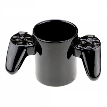 Кружка в виде джойстик game over black