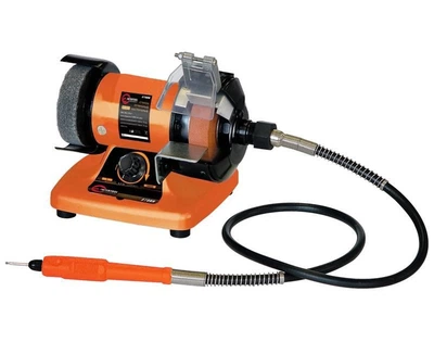 Станок точильный настольный INTERTOOL WT-0815 ;150 Вт, 0-10000 об/мин